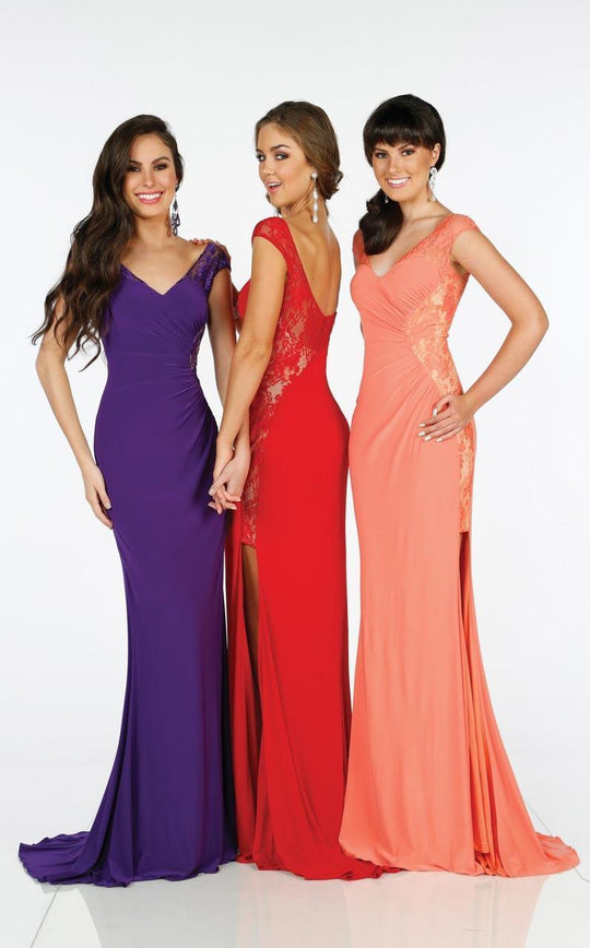 La Gala Prom by Mon Cheri - 116593 Long Dress In Coral