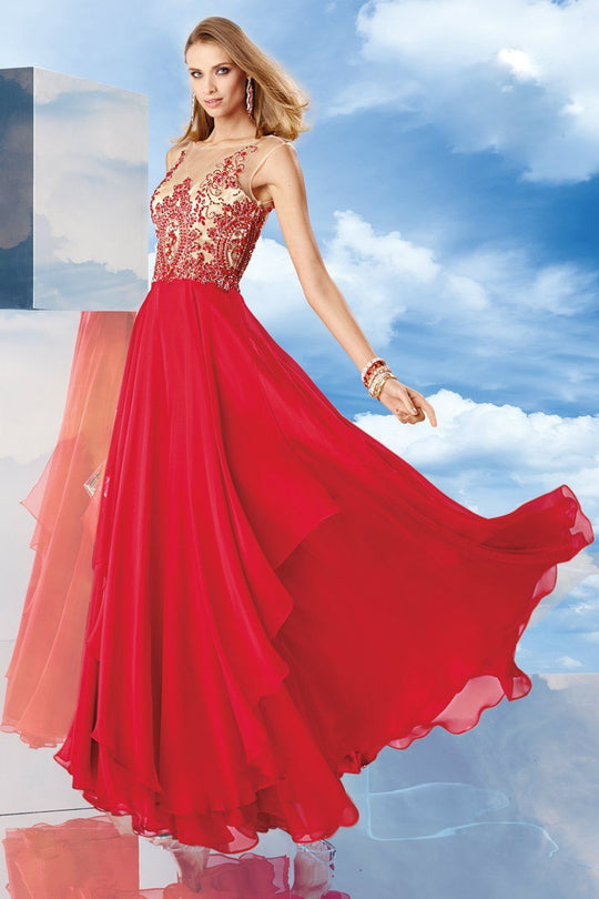 Alyce Paris - 6457 Prom Dress in Red
