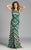 Lara Dresses - 32631 in Teal/Nude