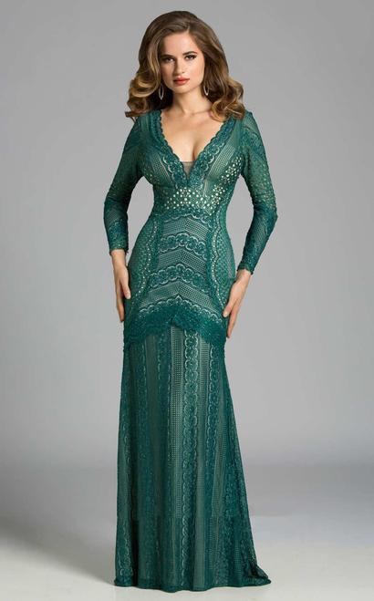 32639 in Green/Nude
