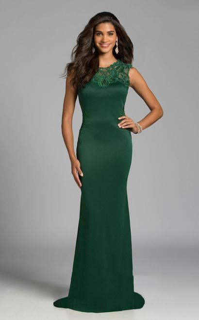 Lara Dresses - 32643 in Dark Green