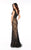 TB Evenings by Mon Cheri - MCE11605 Dress In Black and Nude