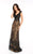 TB Evenings by Mon Cheri - MCE11605 Dress In Black and Nude