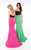 TB Evenings by Mon Cheri - MCE11607 Dress In Lime Black