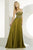 MNM Couture - 6463 Beaded Sweetheart A-line Dress In Green