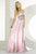 MNM Couture - 6463 Beaded Sweetheart A-line Dress In Pink