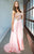 MNM Couture - 6463 Beaded Sweetheart A-line Dress In Pink