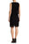 Anne Klein - 10629662 Sleeveless Popover Scalloped Lace Crepe Dress in Black