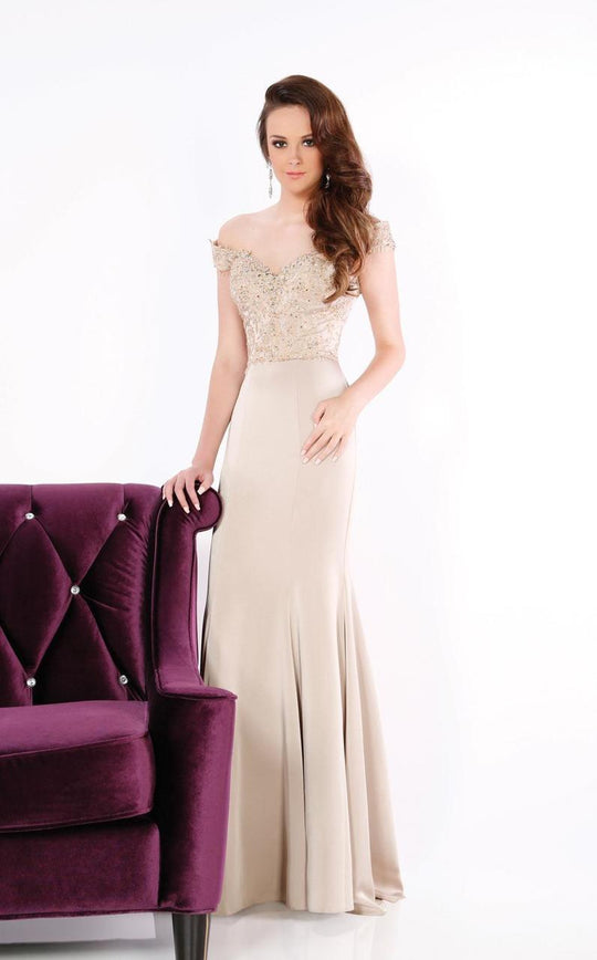 TB Evenings by Mon Cheri - MCE11633 Dress In Champagne