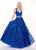 Rachel Allan - 6467 Sequined Two-Piece Sweetheart Bodice Gown
