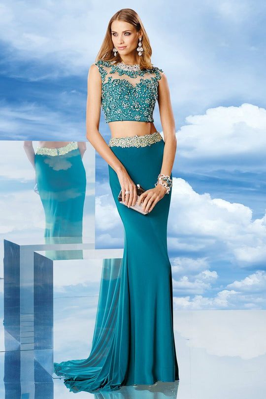 Alyce Paris - 6476 Prom Dress in Teal