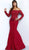 Jovani - 64822 Embellished Off-Shoulder Mermaid Dress