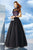 Alyce Paris - Sequined High Neck Ballgown in Black and Multi-Color