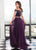 Rachel Allan - 6488 Two Piece Sequin Embellished Top Tulle Prom Gown In Purple