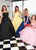 Rachel Allan - 6490 Strapless Straight Across Neckline Jacquard Gown In Black