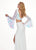 Rachel Allan - 6492 Two Piece Sequined Sheath Gown In White