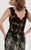 Jasz Couture - Lace V Neck Long Gown 5663 in Black