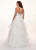 Rachel Allan - 6508 Beaded Halter Ballgown In White