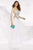 Alyce Paris - 6511 Beaded Embellished Sleeveless Corset Style Prom Dress In White and Multi-Color