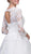 Lace Long Sleeve Wedding Evening Gown