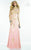 Alyce Paris - Sparkling Sequined Detailed Long Sheath Evening Gown 2533 In Pink