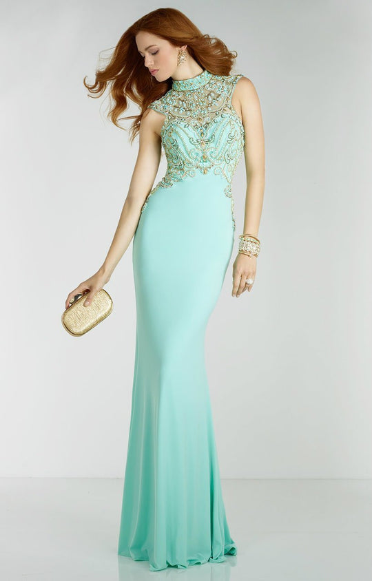 Alyce Paris - 6518 Prom Dress in Seabreeze Gold