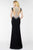 Alyce Paris - 6522 Long Dress In Black Multi-Color