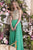 Alyce Paris Prom - 6526 Beaded Open Back Long Gown in Green