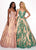 Rachel Allan - 6537 Bead Embellished Sweetheart Ballgown In Pink And Purple and In Green
