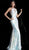 Jovani - 65392 Strappy Embellished Fitted Evening Gown In White