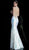 Jovani - 65392 Strappy Embellished Fitted Evening Gown In White