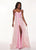 Rachel Allan - 6543 Taffeta Sweetheart Embroidered A-line Dress In Pink