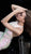 Jovani - 65456 High Neck Novelty Paillettes Sheath Dress in White