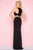 Mac Duggal - Flash Style 65500L in Black and Gold