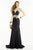 Alyce Paris - 6550 Long Dress In Black Nude