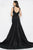 Mac Duggal - Black White Red Style 65664R