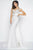 Mac Duggal - Black White Red Style 65664R