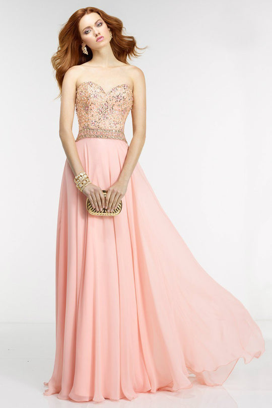 Alyce Paris - 6571 Prom Dress in Rosewater Gold