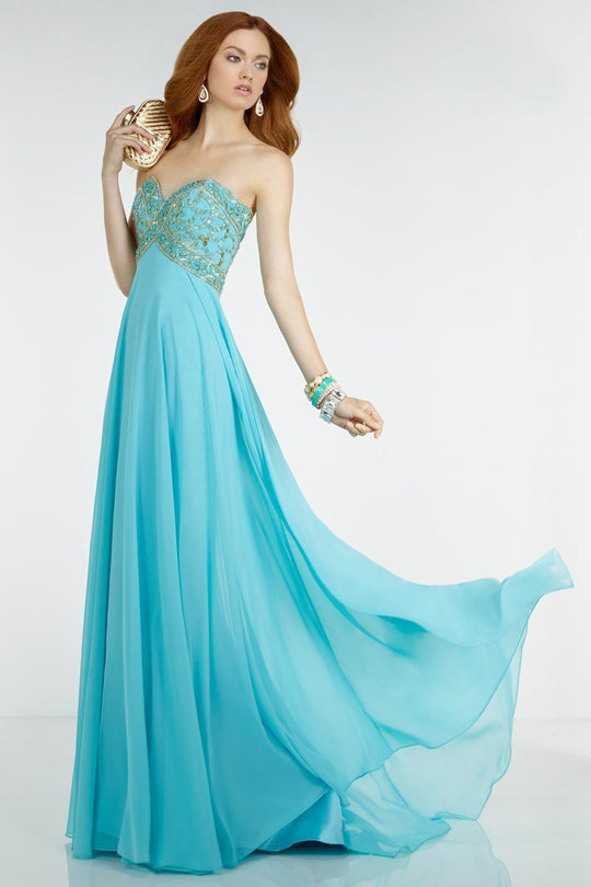 Alyce Paris - 6572 Prom Dress in Light Turquoise