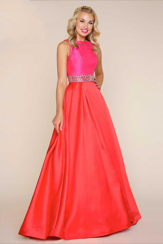 Mac Duggal - Ball Gowns Style 65836H in Pink and Red
