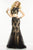 Alyce Paris - 6584 Two Piece Dress In Black Nude