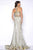 Mac Duggal - Long Two-Piece Prom Dress 65862M in Gold