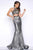 Mac Duggal - Long Two-Piece Prom Dress 65862M in Gray