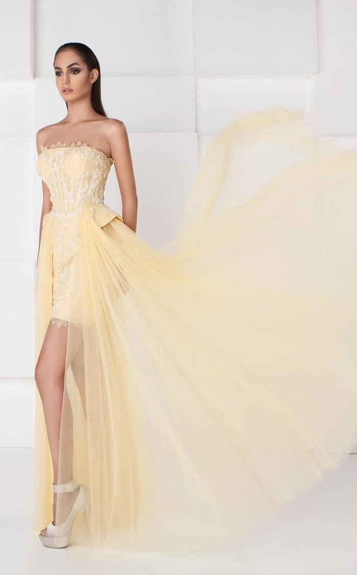 Lace Straight Across Neck Dress 2752