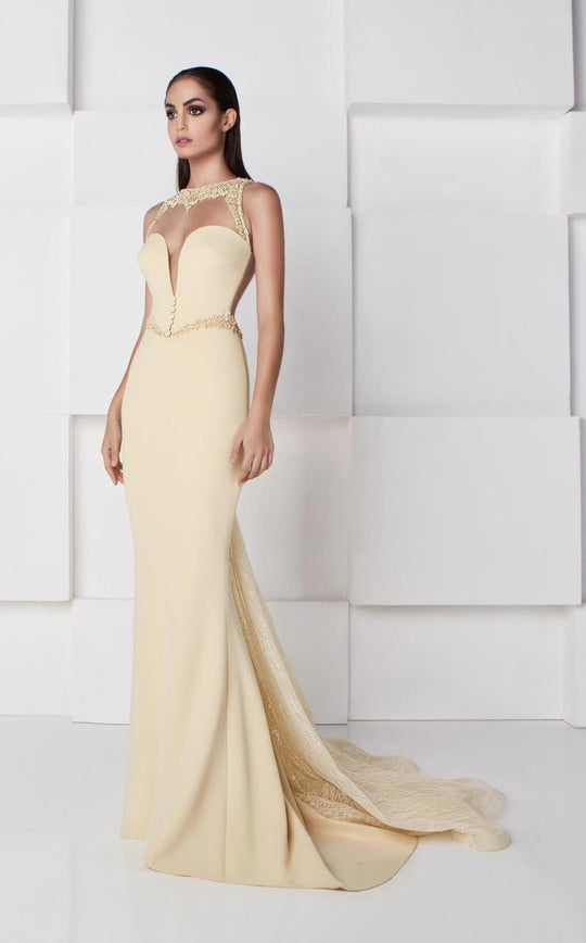 Bedazzled Mermaid Gown 2757