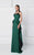 Lace Sweetheart Peplum Gown 2773