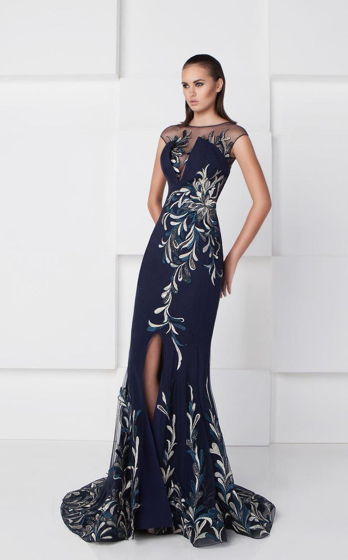 Embroidered Evening Gown 2775