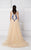 Embellished Cap Sleeves Ballgown 2782
