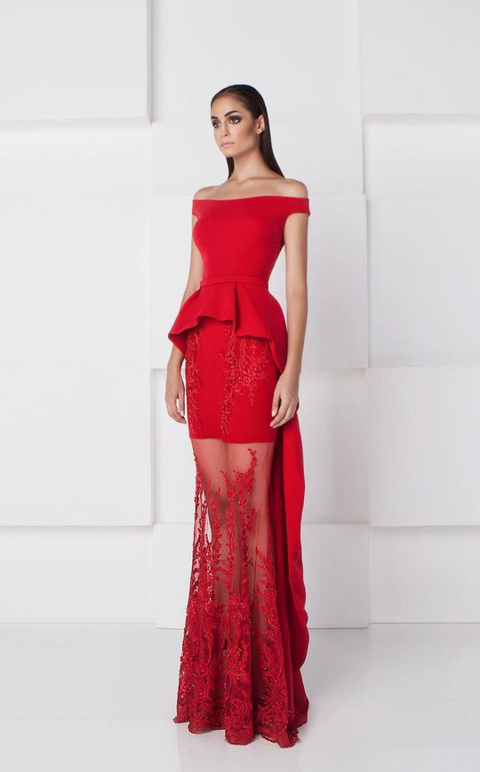 Off The Shoulder Sheath Dress 2784