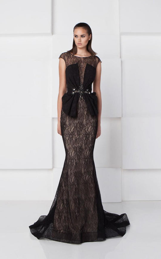 Illusion Lace Evening Gown 2791